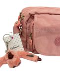  Túi Đeo Chéo KIPLING 5140 Gọn Nhẹ Vải Chống Thấm Nước Tặng Kèm Móc Khóa Khỉ 