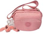  Túi Đeo Chéo KIPLING 5140 Gọn Nhẹ Vải Chống Thấm Nước Tặng Kèm Móc Khóa Khỉ 
