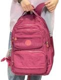  Balo KIPLING Nữ 8099 Nhiều Ngăn Chống Nước Balo Đi Học Đi Chơi Ngăn Chính Vừa Laptop 15inch Tặng Kèm Móc Khóa Khỉ 