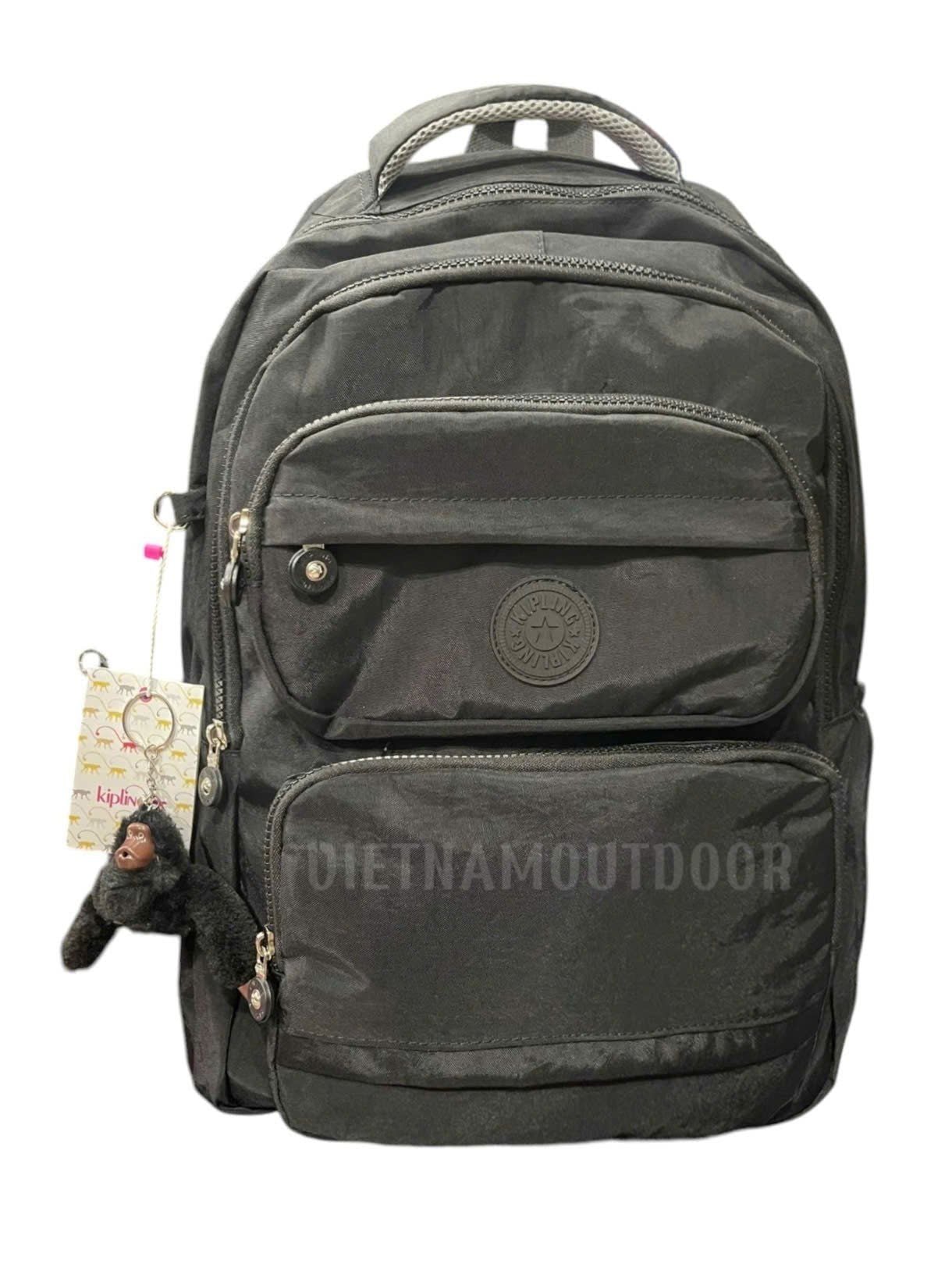  Balo KIPLING Nữ 8099 Nhiều Ngăn Chống Nước Balo Đi Học Đi Chơi Ngăn Chính Vừa Laptop 15inch Tặng Kèm Móc Khóa Khỉ 