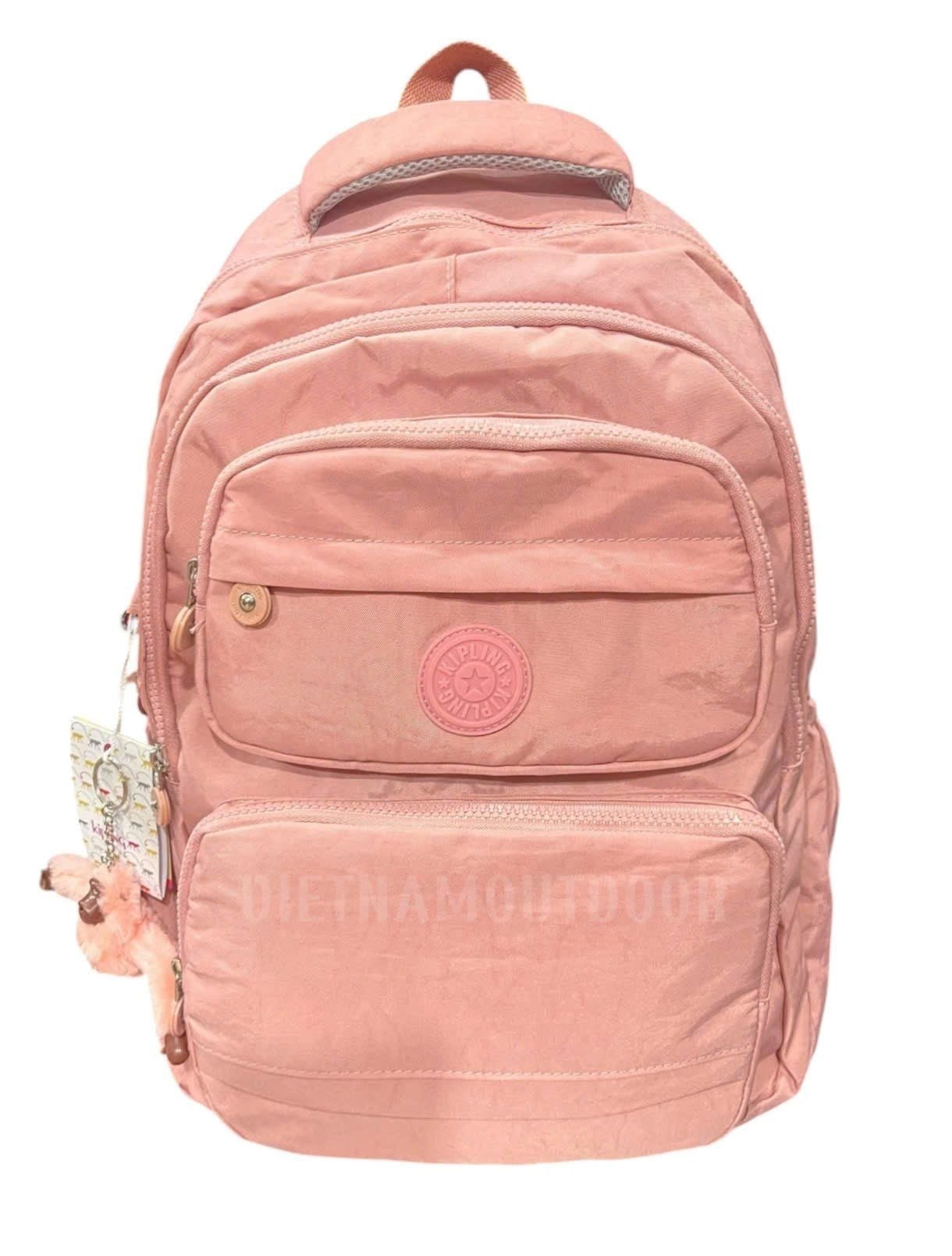  Balo KIPLING Nữ 8099 Nhiều Ngăn Chống Nước Balo Đi Học Đi Chơi Ngăn Chính Vừa Laptop 15inch Tặng Kèm Móc Khóa Khỉ 