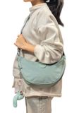  Túi Xách Đeo Vai KIPLING 8711 Phong Cách Hàn Quốc Vải Chống Thấm Nước Tặng Kèm Móc Khóa Khỉ 