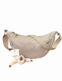  Túi Xách Đeo Vai KIPLING 8711 Phong Cách Hàn Quốc Vải Chống Thấm Nước Tặng Kèm Móc Khóa Khỉ 