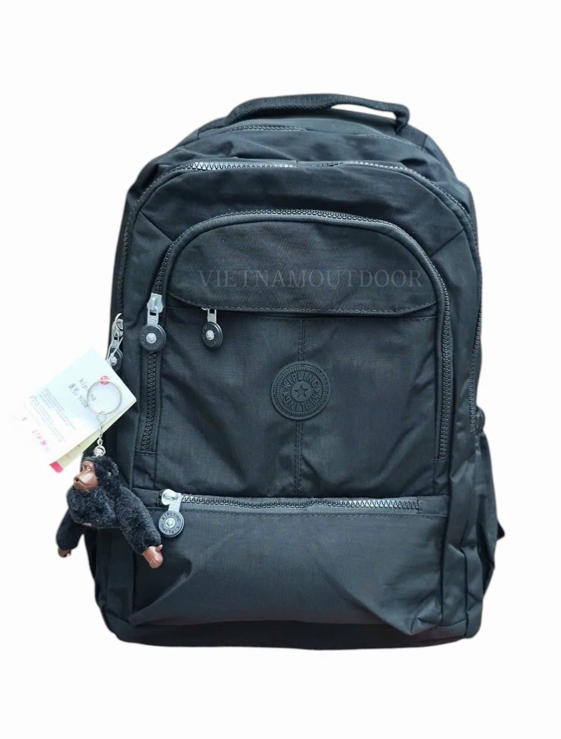  Balo Laptop Unisex KIPLING 9109 Phong cách thời trang Vải chống thấm nước Tặng kèm móc khóa khỉ 