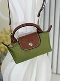  Túi Xách Nữ Mini  Longchamp Le Pliage Mini Clutch Bag Size Mini 17x6x11cm - Nhỏ Gọn Siêu Xinh 