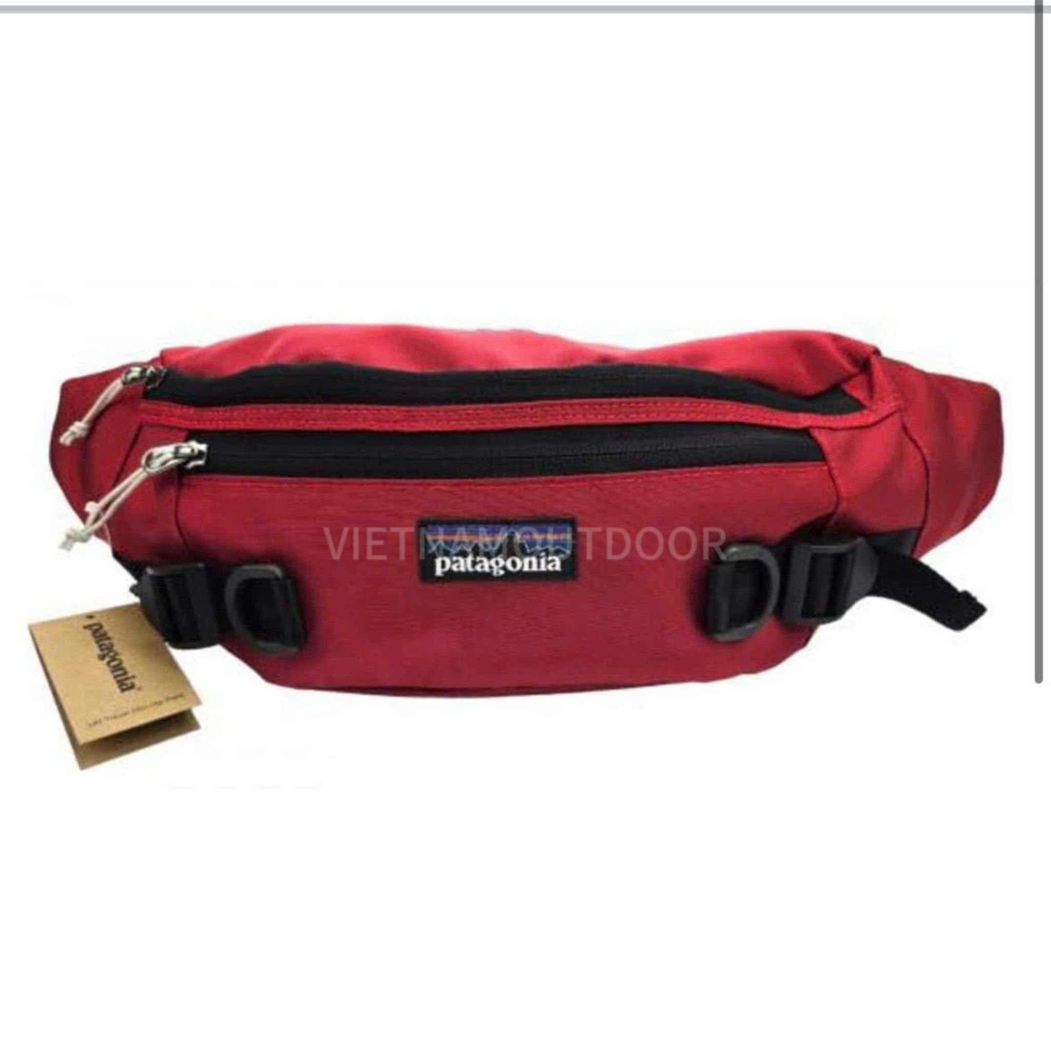  Túi đeo bụng Patagonia 6L – Túi đeo hông du lịch, thể thao, chống nước gọn nhẹ Phù Hợp Cả Nam lẫn Nữ 