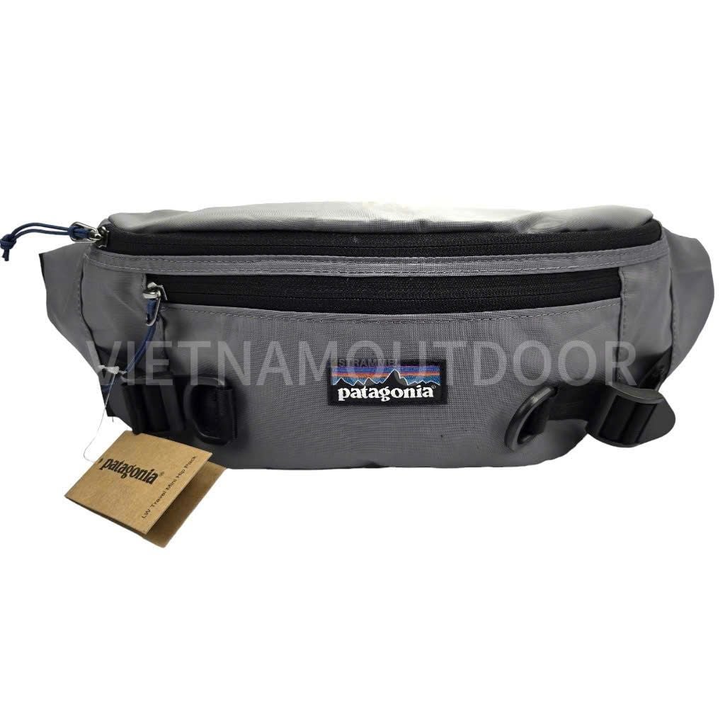 Túi đeo bụng Patagonia 6L – Túi đeo hông du lịch, thể thao, chống nước gọn nhẹ Phù Hợp Cả Nam lẫn Nữ 