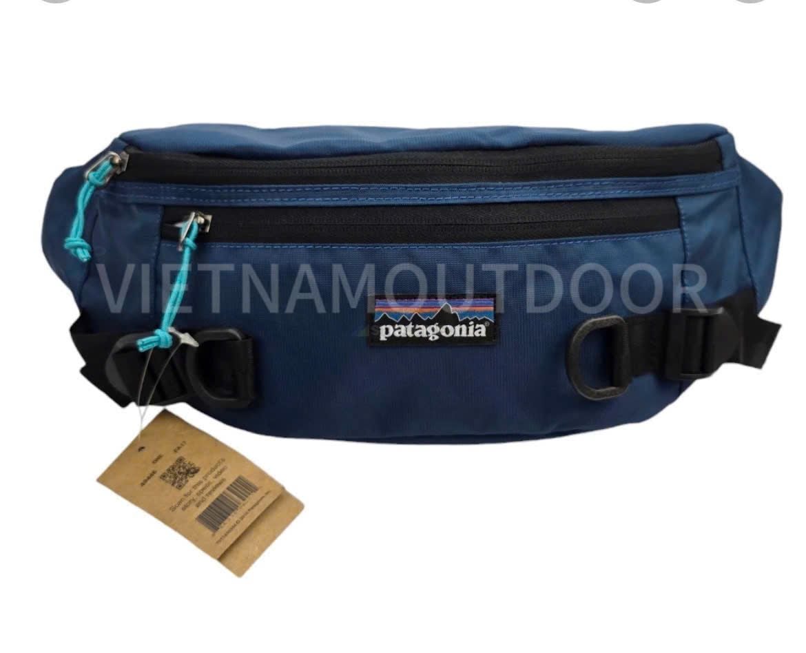  Túi đeo bụng Patagonia 6L – Túi đeo hông du lịch, thể thao, chống nước gọn nhẹ Phù Hợp Cả Nam lẫn Nữ 