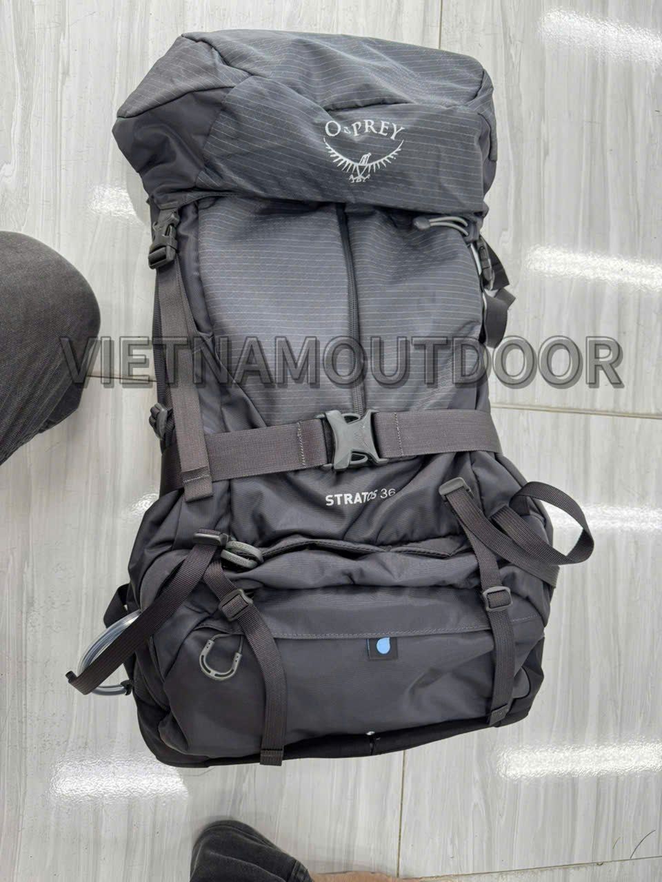  Balo Osprey Stratos 36 – Balo Trekking, Du lịch, Leo núi chuyên dụng Chống Nước Đa Năng 