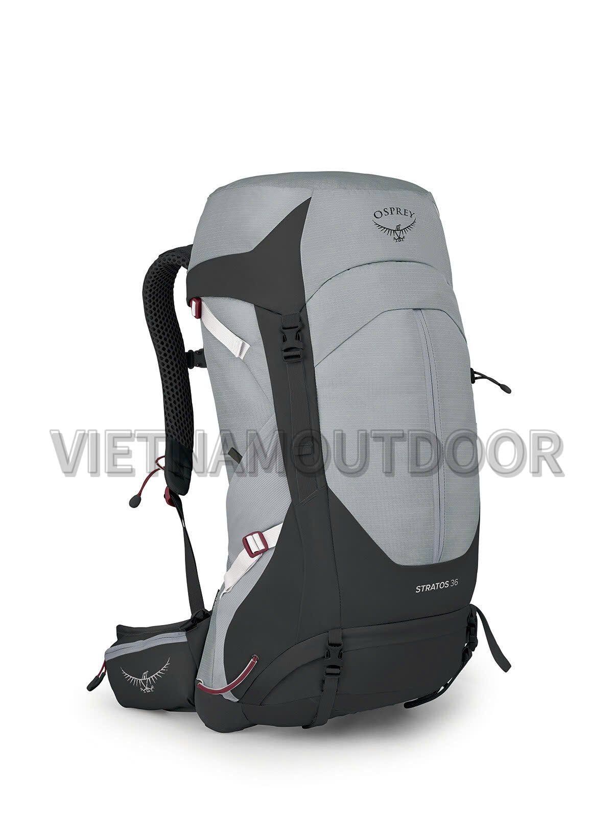  Balo Osprey Stratos 36 – Balo Trekking, Du lịch, Leo núi chuyên dụng Chống Nước Đa Năng 