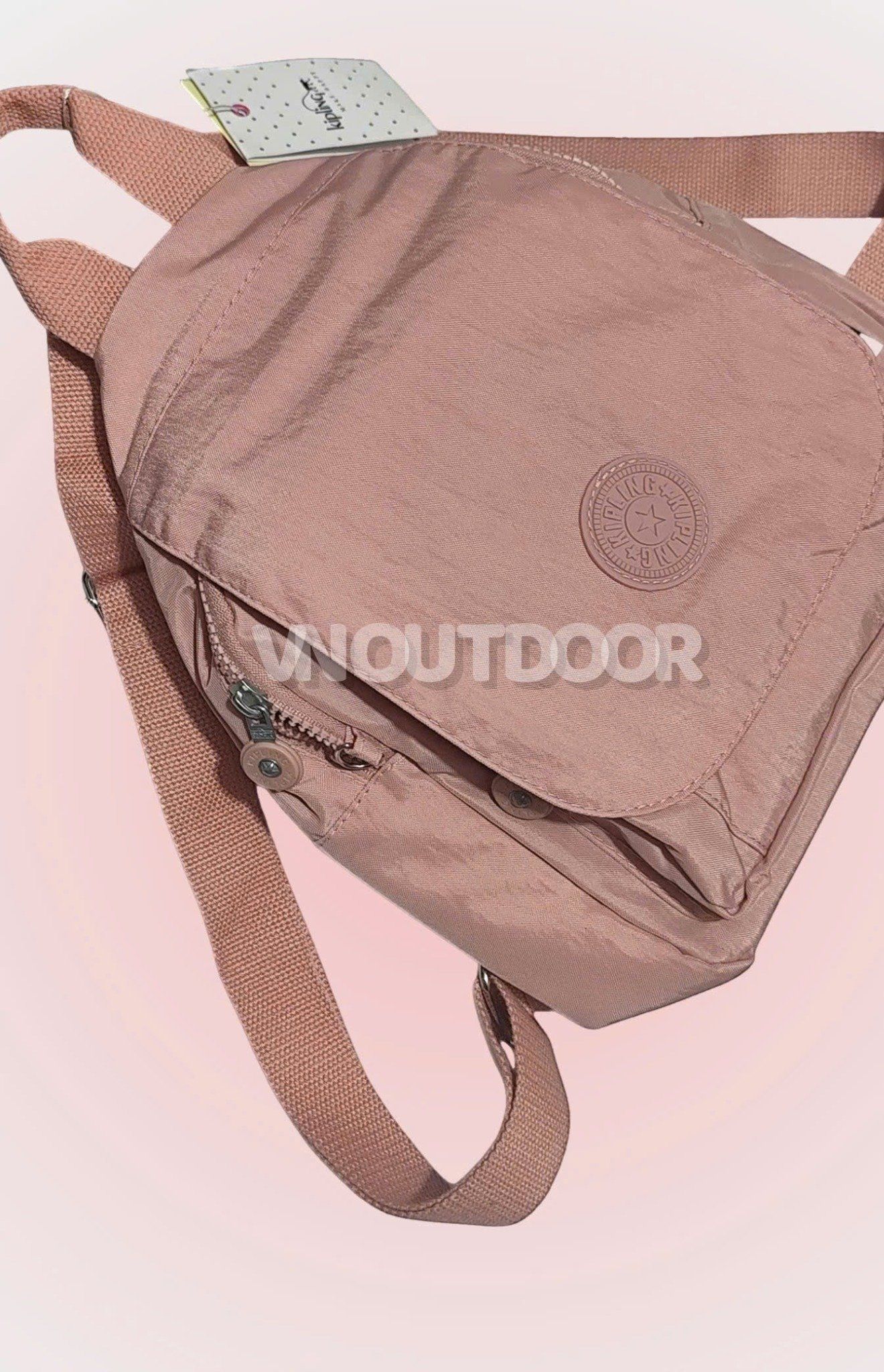  Balo Nữ Thời Trang Nhỏ Gọn Tiện Lợi Kipling 3057 Phong Cách Dễ Thương + Tặng Kèm Móc Khóa Khỉ 