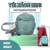  Túi Xách Mini Đeo Chéo Đeo Vai Đa Năng Nhỏ Gọn Kipling 6058 Chất Liệu Siêu Bền + Tặng Kèm Móc Khóa Khỉ 