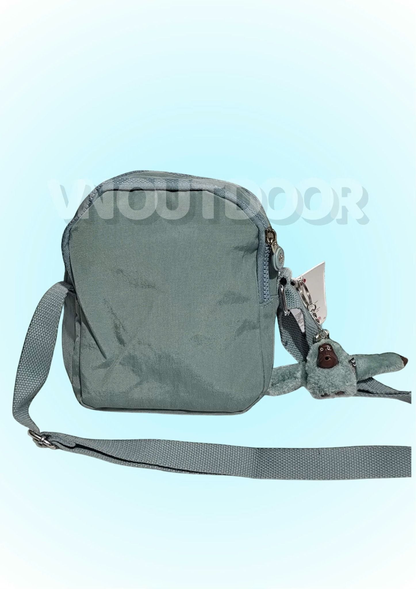  Túi Xách Mini Đeo Chéo Đeo Vai Đa Năng Nhỏ Gọn Kipling 6058 Chất Liệu Siêu Bền + Tặng Kèm Móc Khóa Khỉ 