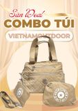  Combo Túi Xách Mua 1 Được 4 Siêu Hời Túi Xách + Ví + Túi Đeo Vai Nhỏ Gọn Chống Thấm Đa Năng Kipling 221041 