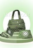  Combo Túi Xách Mua 1 Được 4 Siêu Hời Túi Xách + Ví + Túi Đeo Vai Nhỏ Gọn Chống Thấm Đa Năng Kipling 221041 