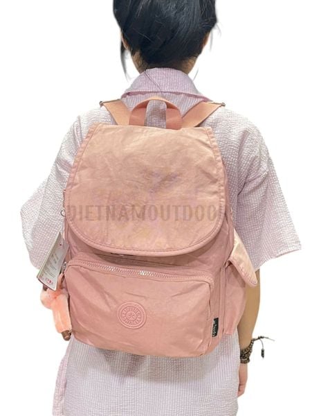  Balo Nữ Phong Cách Đi Học Đi Chơi Kipling 9120 Ngăn Chính Siêu Rộng Tặng Kèm Móc Khóa Khỉ 