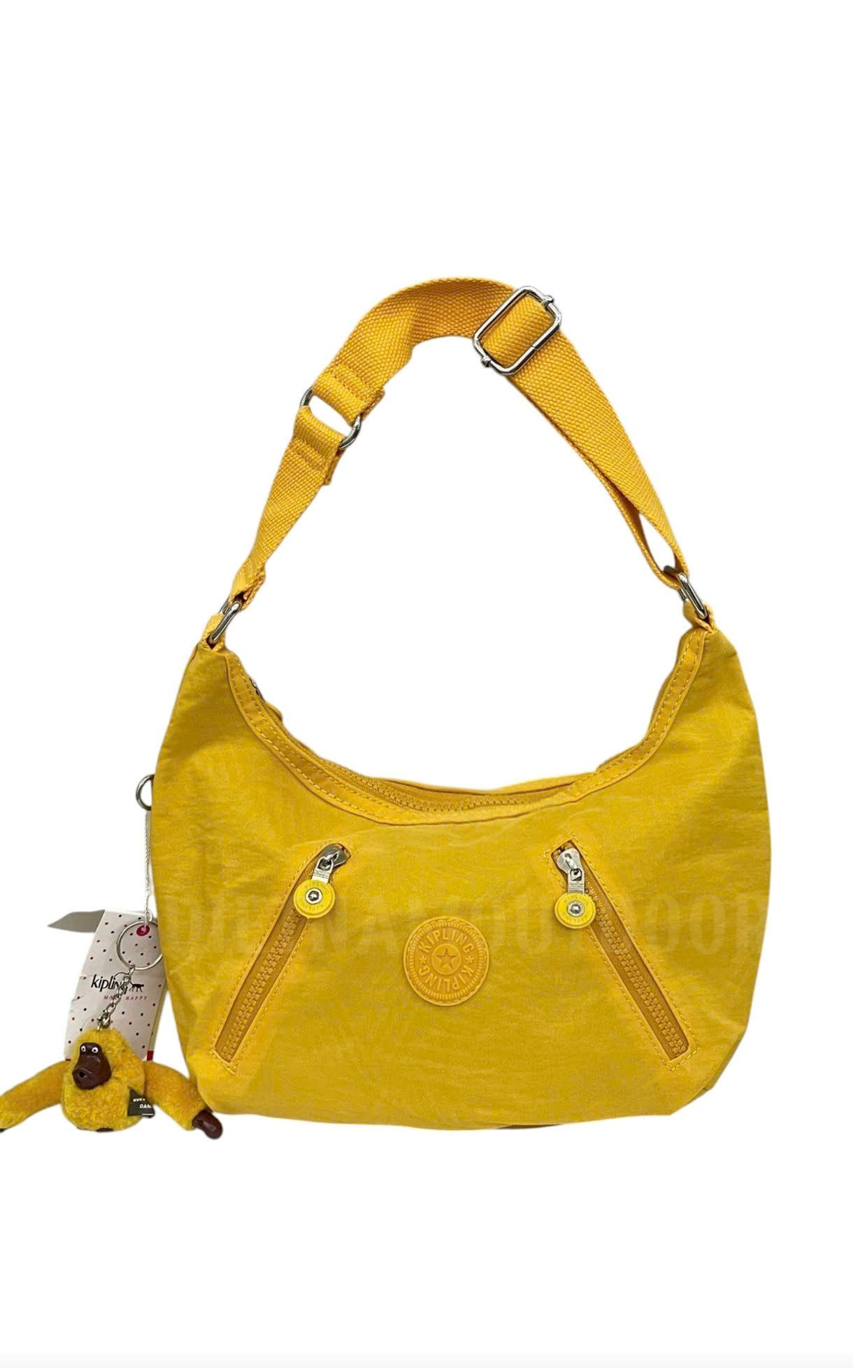  Túi Xách Tay KIPLING 6060 - Túi Xách Gọn Nhẹ vải Dù Chống Nước - Tặng Kèm Móc Khóa Khỉ KingKong 