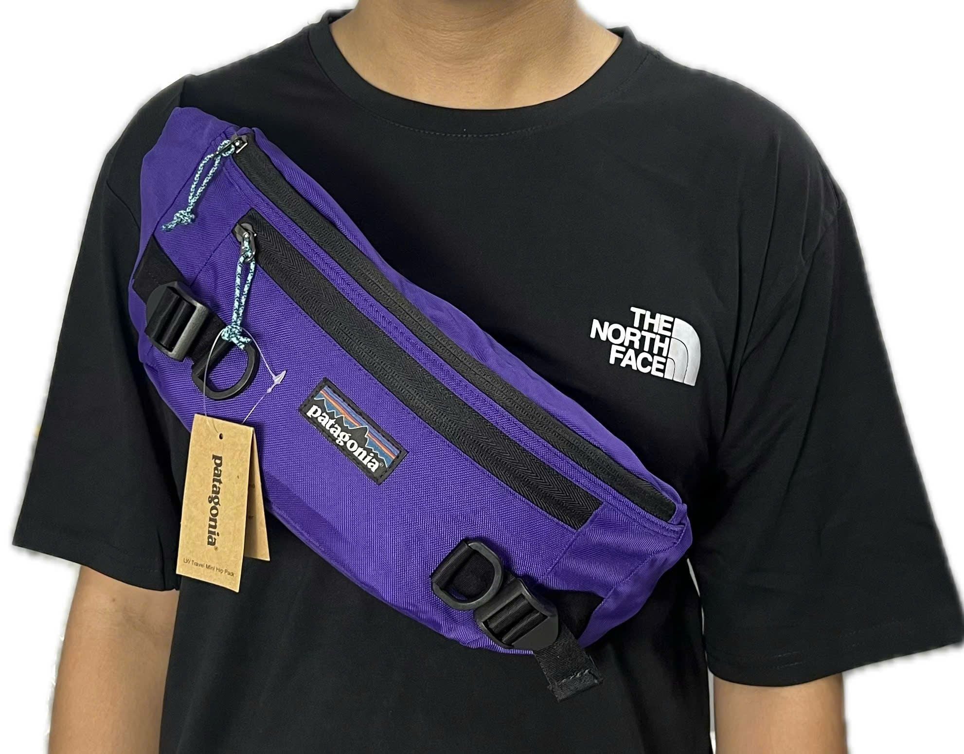  Túi đeo bụng Patagonia 6L – Túi đeo hông du lịch, thể thao, chống nước gọn nhẹ Phù Hợp Cả Nam lẫn Nữ 