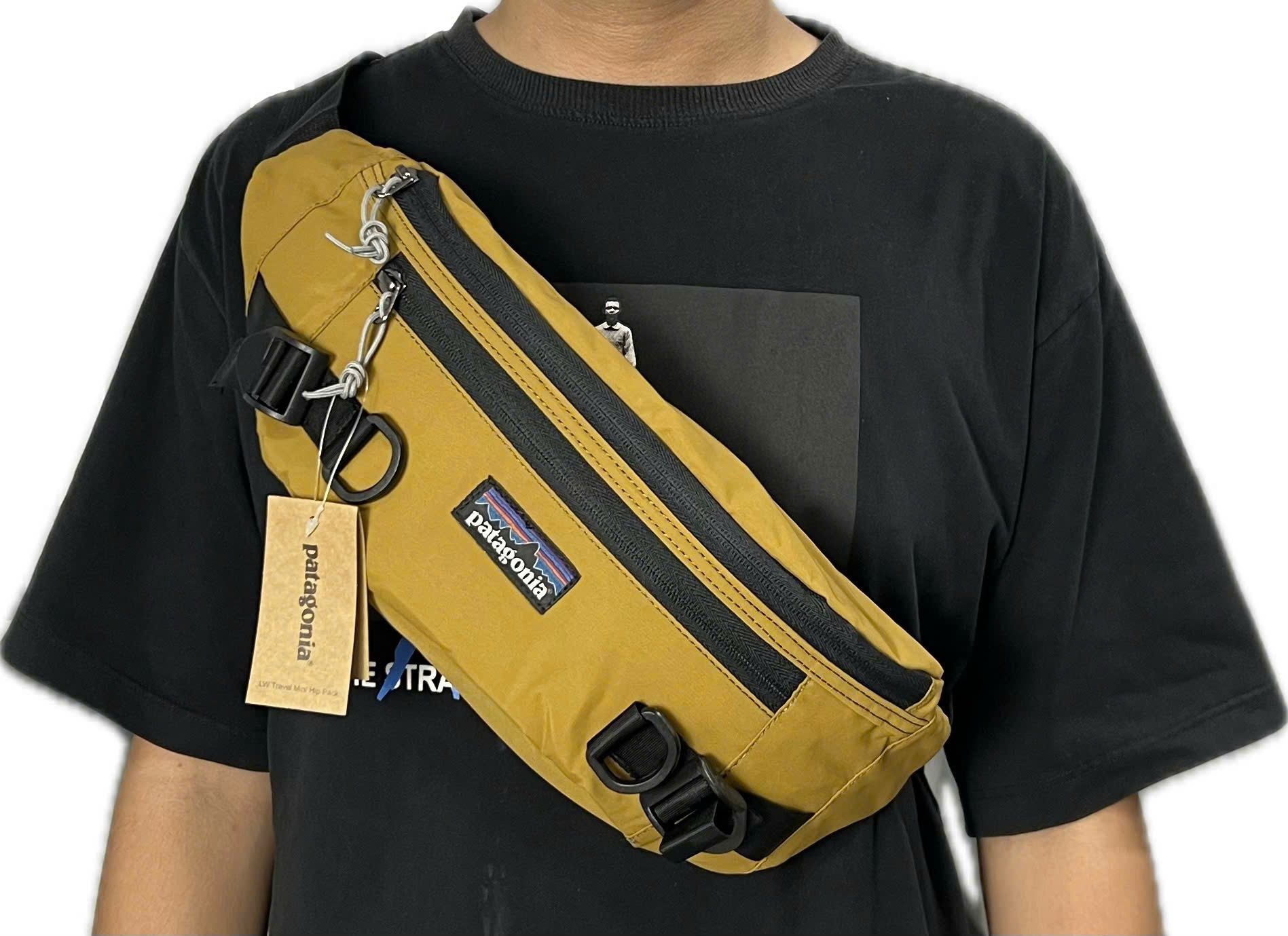  Túi đeo bụng Patagonia 6L – Túi đeo hông du lịch, thể thao, chống nước gọn nhẹ Phù Hợp Cả Nam lẫn Nữ 