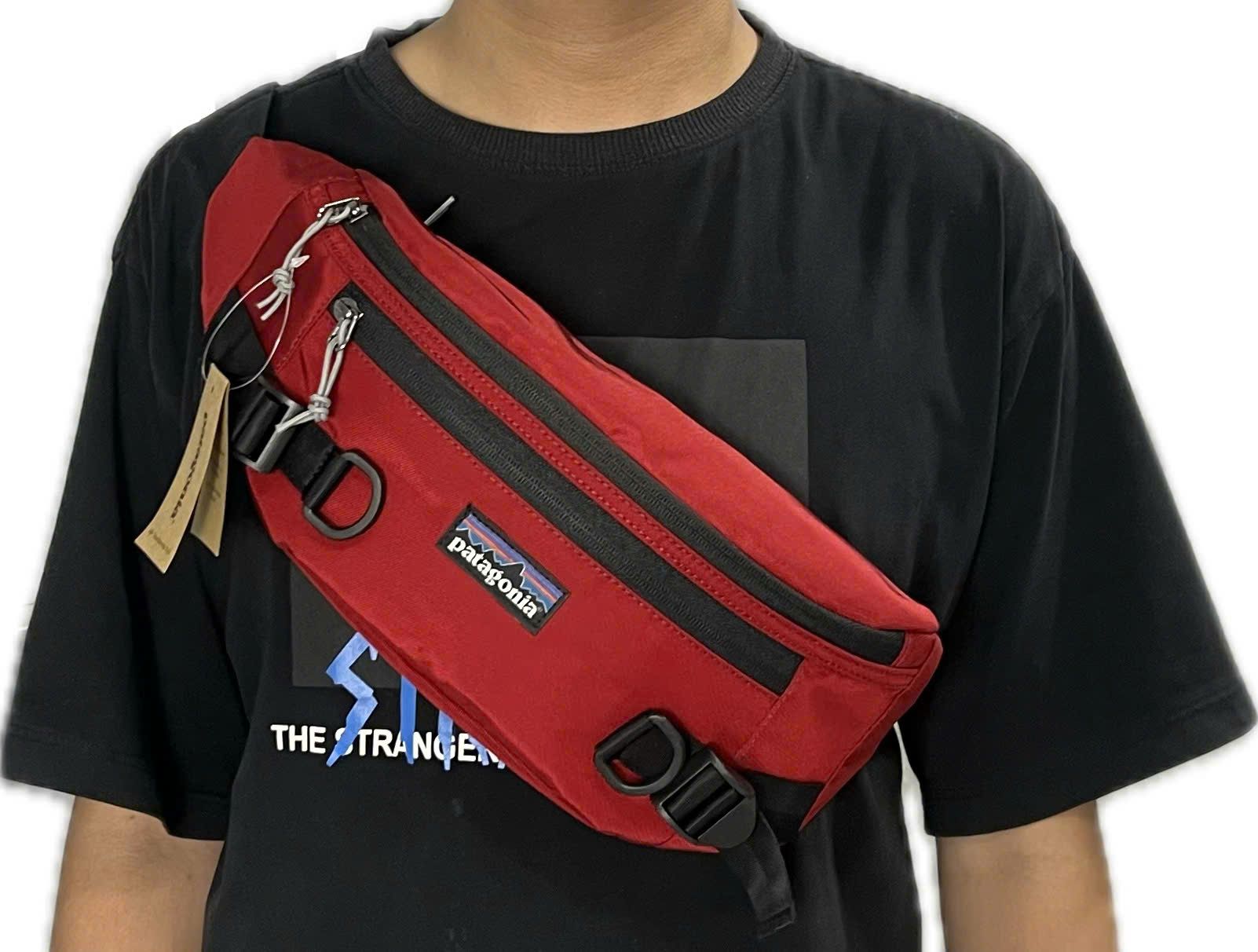  Túi đeo bụng Patagonia 6L – Túi đeo hông du lịch, thể thao, chống nước gọn nhẹ Phù Hợp Cả Nam lẫn Nữ 