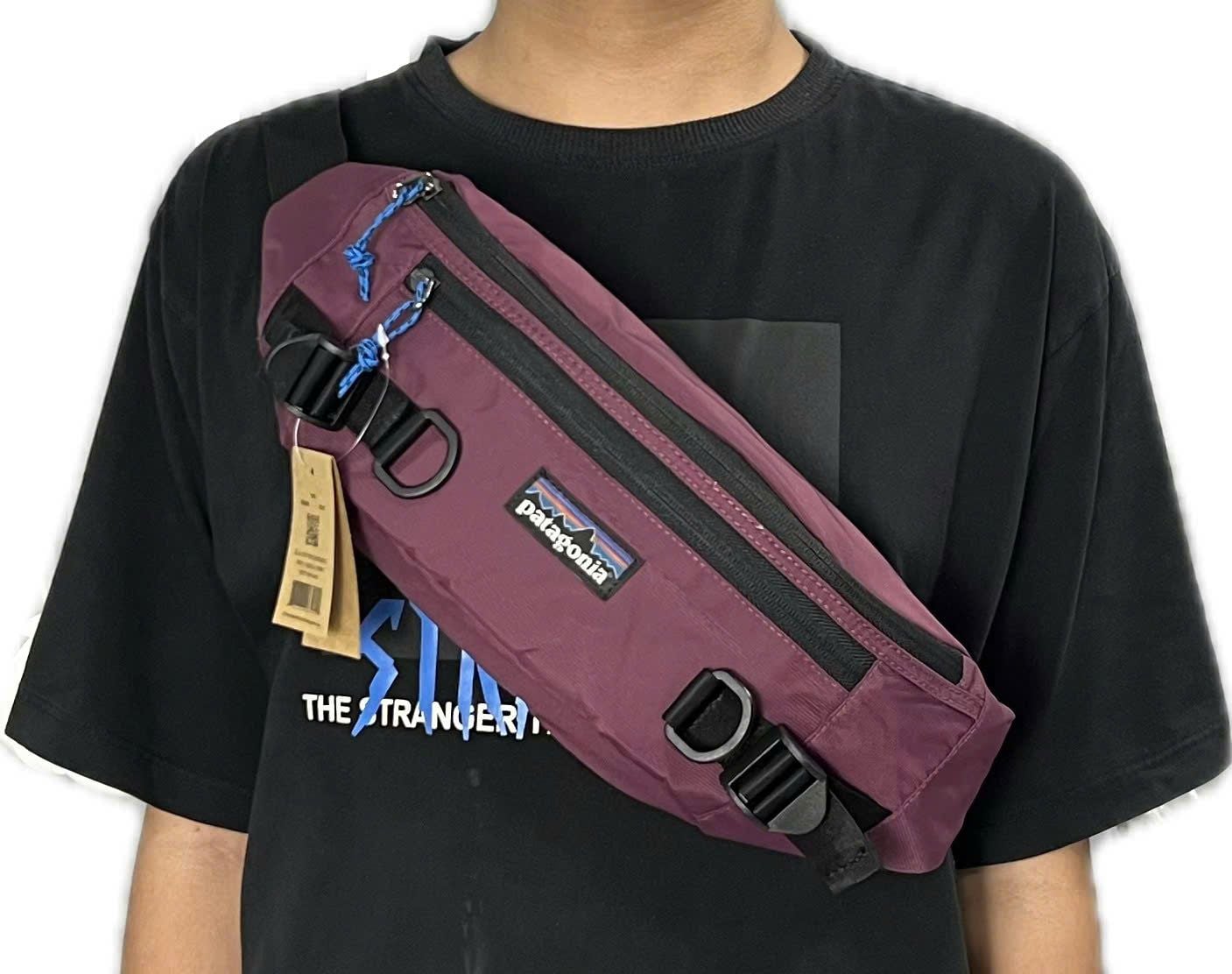  Túi đeo bụng Patagonia 6L – Túi đeo hông du lịch, thể thao, chống nước gọn nhẹ Phù Hợp Cả Nam lẫn Nữ 