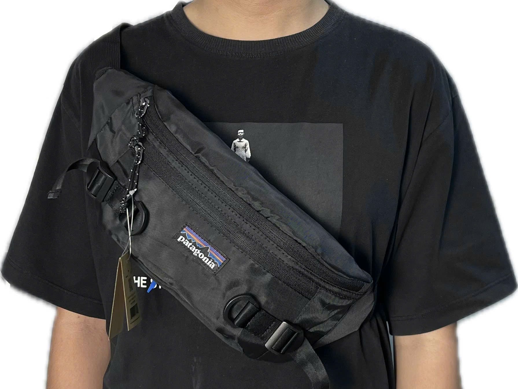  Túi đeo bụng Patagonia 6L – Túi đeo hông du lịch, thể thao, chống nước gọn nhẹ Phù Hợp Cả Nam lẫn Nữ 