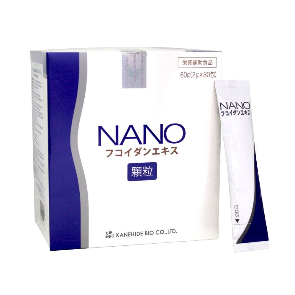 Nano Fucoidan Extract Granule Nhật Bản 60g (2g x 30 gói) | Fucoidan Nano Okinawa