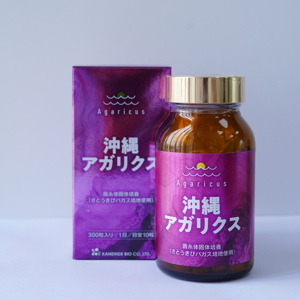 Nấm Agaricus Kanehide Bio Nhật Bản 300 viên