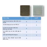  Lọc Gió Điều Hòa Than Hoạt Tính, Lọc Bụi Mịn PM2.5 AC106EX hãng VIC cho xe FORD Ranger / Everest / MAZDA BT-50 2.2/3.2/2.0 (11-21) mã AC-106EX 