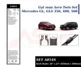 Bộ gạt mưa BOSCH AeroTwin Euro Set A854S (3397007854) cho GLS-Class (X166) 2015-2018, GLS-Class (X167) 2019 đến nay 