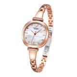 ĐỒNG HỒ TOPHILL TE057L.S3237 Nữ Máy Quartz(pin) Kính sapphire Size 32mm 3ATM 