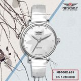 ĐỒNG HỒ NEWSKY NS5002L.L01 Nữ Máy quartz Kính sapphire Size 28mm 3ATM 