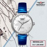  ĐỒNG HỒ NEWSKY NS5002L.L04 Nữ Máy quartz Kính sapphire Size 28mm 3ATM 