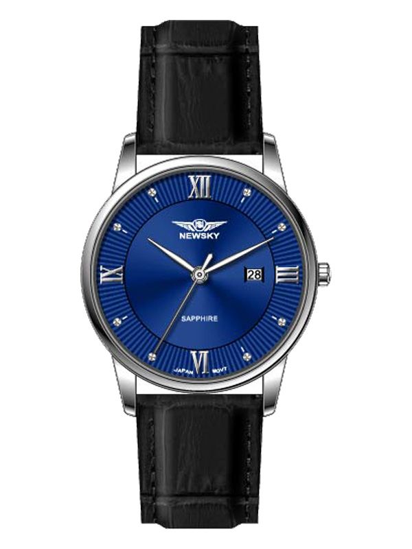  ĐỒNG HỒ NEWSKY NS5008L.L06 Nữ máy quartz kính sapphire size 30mm 3ATM 