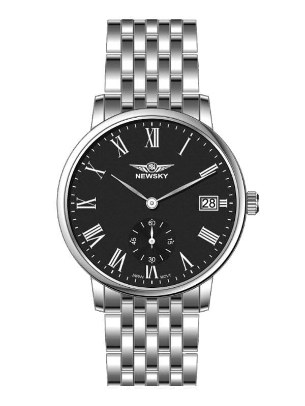  ĐỒNG HỒ NEWSKY NS5013G.S02 Nam máy quartz Kính sapphire Size 40mm 3ATM 