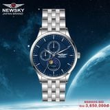  ĐỒNG HỒ NEWSKY NS6002G.S02 Nam máy quartz Kính sapphire Size 40mm 5ATM 