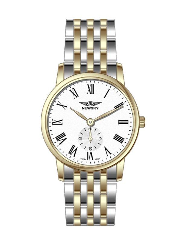  ĐỒNG HỒ NEWSKY NS5013L.S03 Nữ máy quartz Kính sapphire Size 36mm 3ATM 