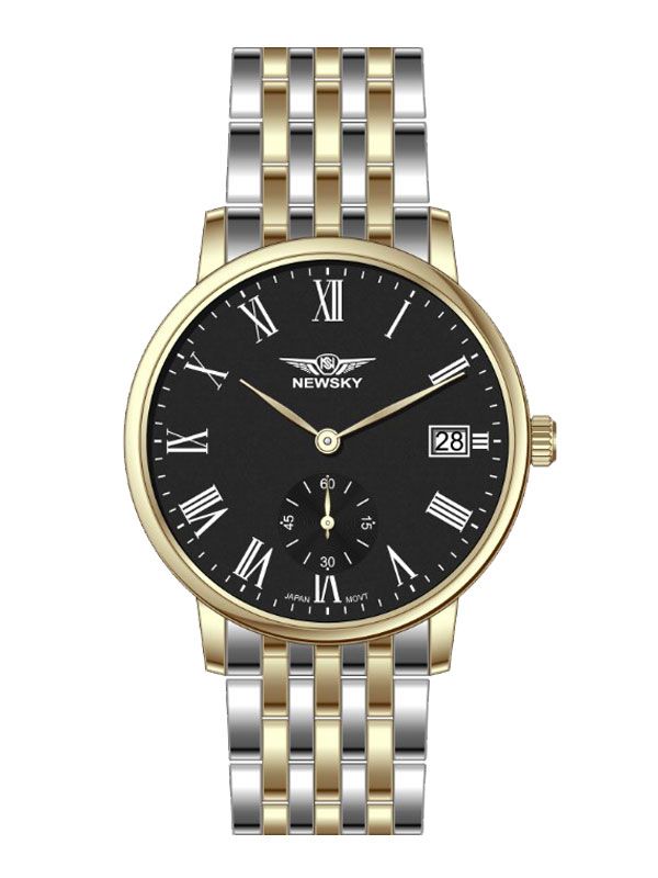  ĐỒNG HỒ NEWSKY NS5013G.S04 Nam máy quartz Kính sapphire Size 40mm 5ATM 