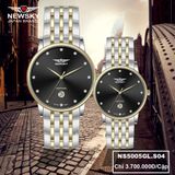  ĐỒNG HỒ NEWSKY NS5005G.S04 Nam Máy quartz Kính sapphire Size 38mm 3ATM 