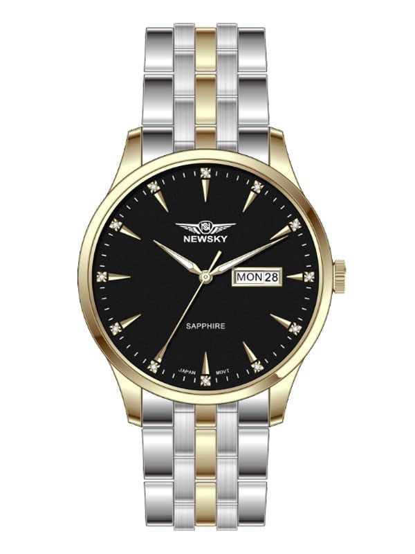  ĐỒNG HỒ NEWSKY NS5014G.S04 Nam máy quartz Kính Sapphire Size 40mm 3ATM 