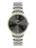  ĐỒNG HỒ NEWSKY NS5010G.S04 Nam máy quartz kính sapphire size 38mm 3ATM 