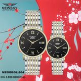  ĐỒNG HỒ NEWSKY NS5009L.S04 Nữ máy quartz kính sapphire size 30mm 3ATM 