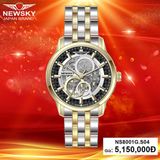  ĐỒNG HỒ NEWSKY NS8001G.S03 Nam máy automatic Kính sapphire Size 41mm 5ATM 