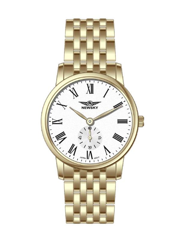  ĐỒNG HỒ NEWSKY NS5013L.S05 Nữ máy quartz Kính sapphire Size 36mm 3ATM 