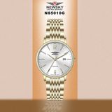  ĐỒNG HỒ NEWSKY NS5010G.S05 Nam máy quartz kính sapphire size 38mm 3ATM 