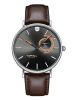 ĐỒNG HỒ TOPHILL TS016G.PZ1052 Nam dây Da máy Quartz kính Sapphire Size 40mm 5ATM