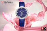  ĐỒNG HỒ TOPHILL TE065L.ML1337 Nữ Máy quartz(pin) Dây da Kính sapphire 3ATM 