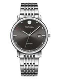  ĐỒNG HỒ TOPHILL TA033G.S1152 Nam dây thép 316L máy Quartz kính Sapphire Size 39mm 3ATM 