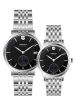 ĐỒNG HỒ TOPHILL TA051G.S1152 & TA051L.S1152 Cặp Máy quartz(pin) Kính sapphire 3ATM