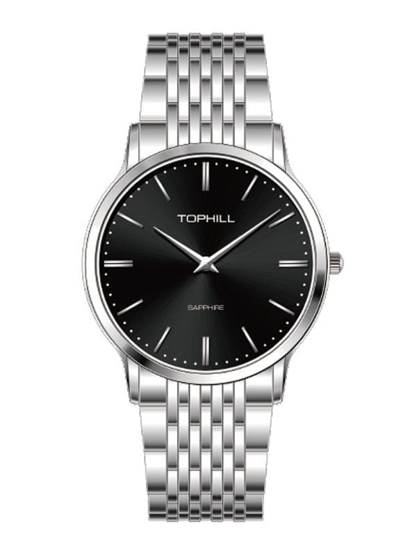  ĐỒNG HỒ TOPHILL TA058G.S1152 Nam máy quartz kính sapphire size 39mm 3ATM 